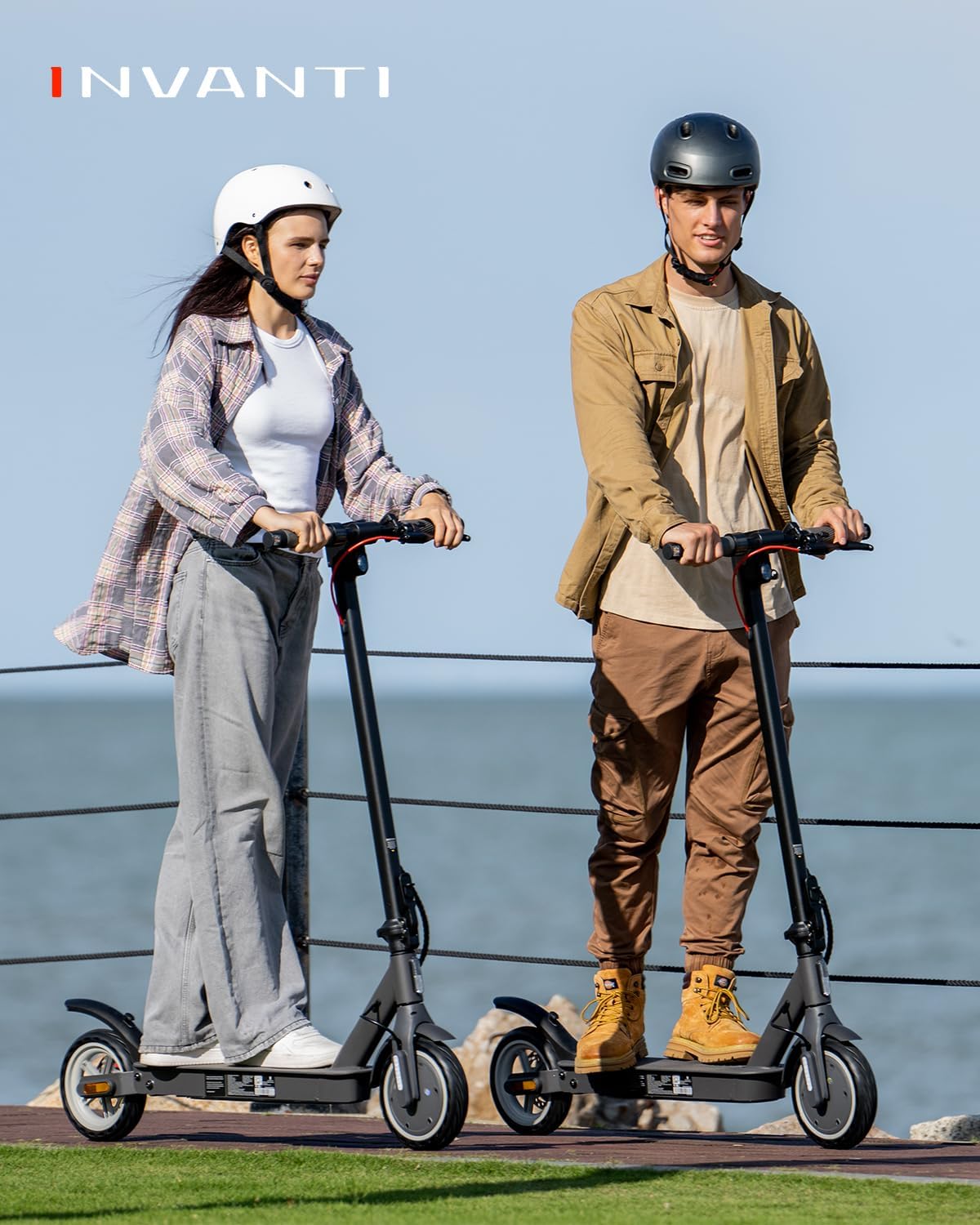 🔥 LIMITED-TIME DEAL! INVANTI E30 Electric Scooter – 350W Motor | 20-Mile Range | 18MPH Speed 🚀 Foldable Commuter Scooter with Turn Signals 📱 Smart App Control | Dual Brakes & Suspension (Gray)